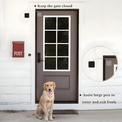 Punch‑Free Automatic Door Closer (Steel Rope) – Quiet Self‑Closing for Home & Office Doors